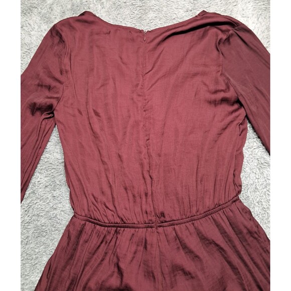 Kendall And Kylie Romper Womens Sz Small Long Sleeve Shorts Lace Hem Flowy - Picture 9 of 15